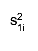 s_{1i}^{2}